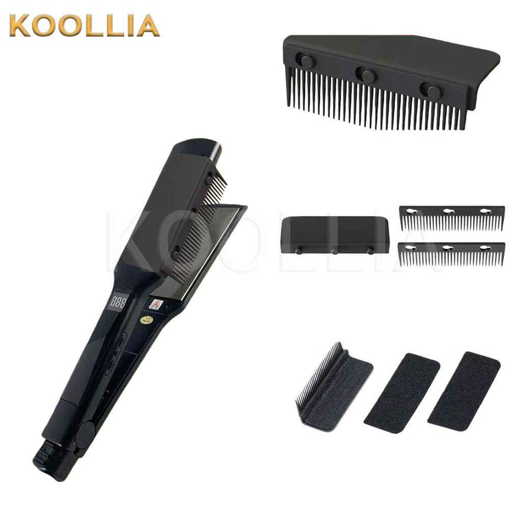 Hair Straightener Comb Attachment, Styling Accessory for Wig Straightening