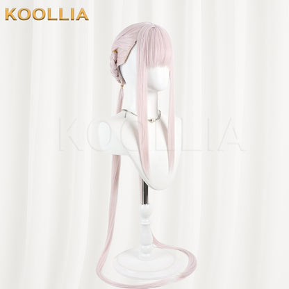 Anemoi Yuki Hiyaka Wig Soft Pink Realistic Scalp Top All‑In‑One Braided Updo Basic Wig
