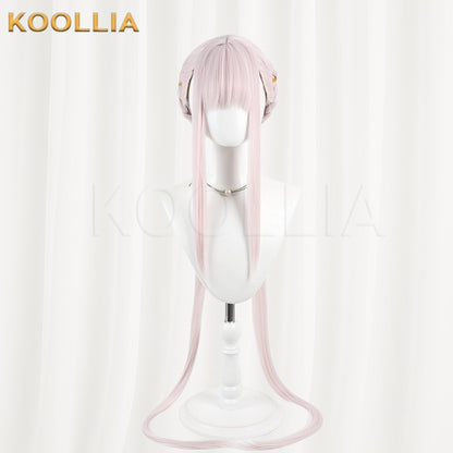 Anemoi Yuki Hiyaka Wig Soft Pink Realistic Scalp Top All‑In‑One Braided Updo Basic Wig