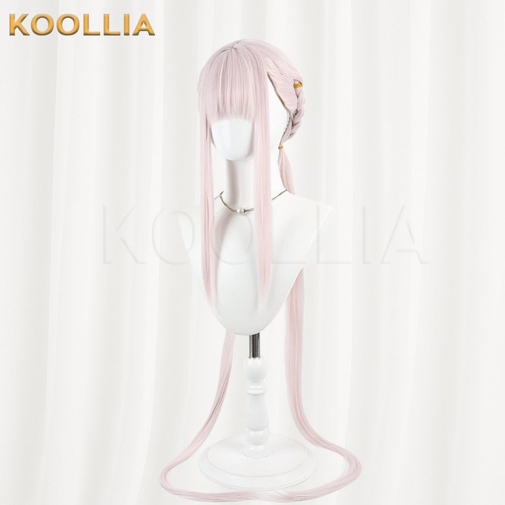Anemoi Yuki Hiyaka Wig Soft Pink Realistic Scalp Top All‑In‑One Braided Updo Basic Wig