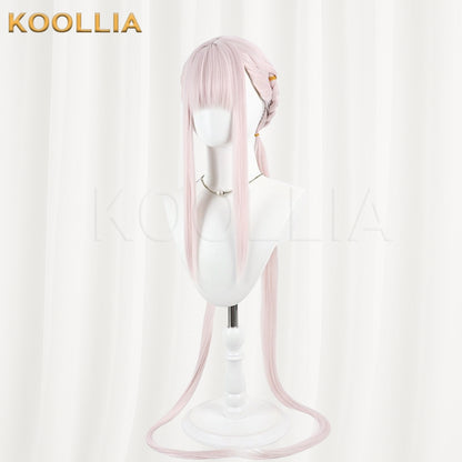 Anemoi Yuki Hiyaka Wig Soft Pink Realistic Scalp Top All‑In‑One Braided Updo Basic Wig