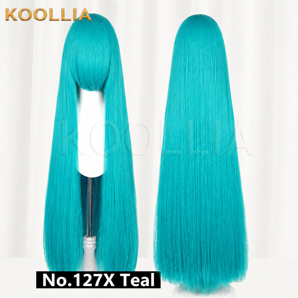 All-purpose 600g Upgraded Thickened Version 100cm Universal Long Straight Wig