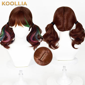 IdentityV Cheerleader Lily Barriere(OPH.LILY) Long Brown Hair Basic Wig - KOOLLIA