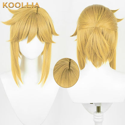 The Legend of Zelda Link Short Brown/Yellow Hair Basic Wig