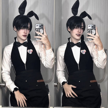 Alien Stage Ivan Short Black Hair Basic Wig