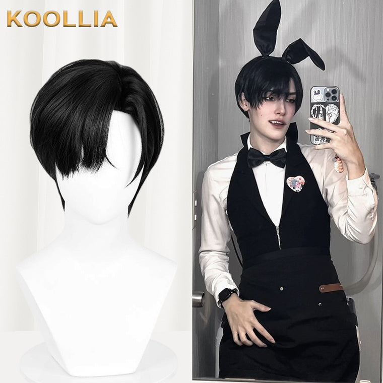 Alien Stage Ivan Short Black Hair Basic Wig