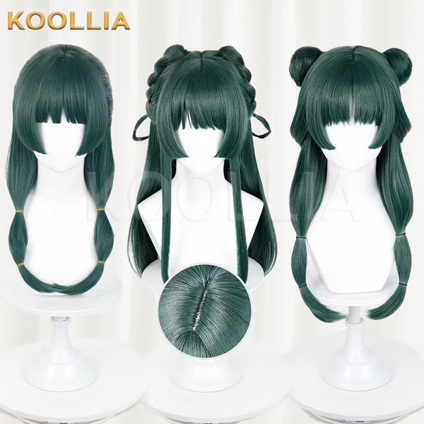 The Apothecary Diaries Maomao Long Green Hair Basic Wig - KOOLLIA