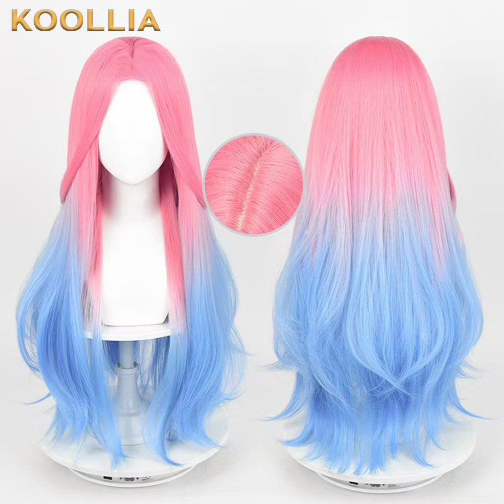 Alien Stage Mizi – Basic-Perücke mit langen rosa Haaren