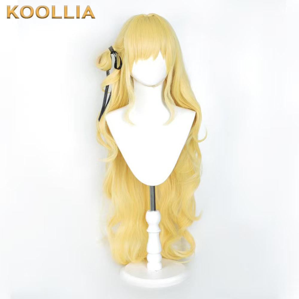 Wuthering Waves Phobe Long Yellow Hair Basic Wig