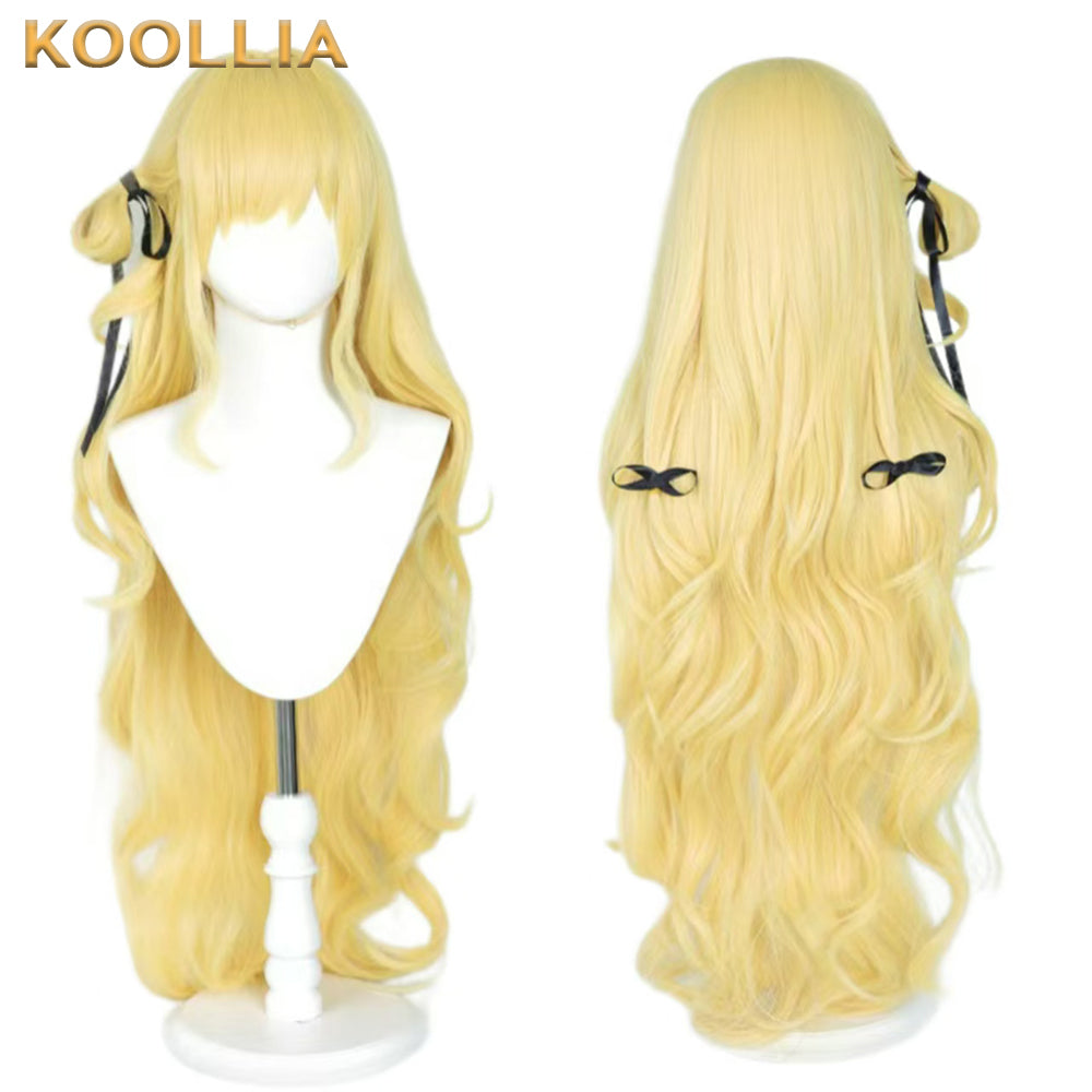 Wuthering Waves Phobe Long Yellow Hair Basic Wig