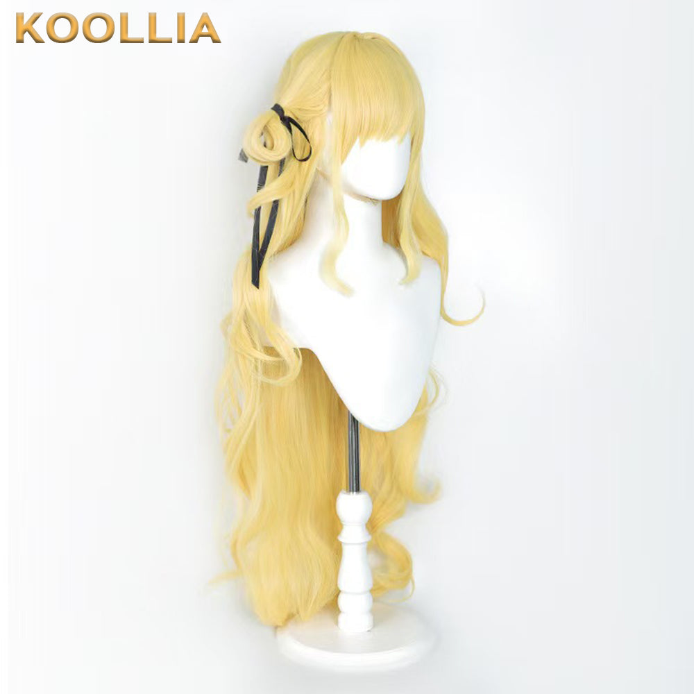 Wuthering Waves Phobe Long Yellow Hair Basic Wig