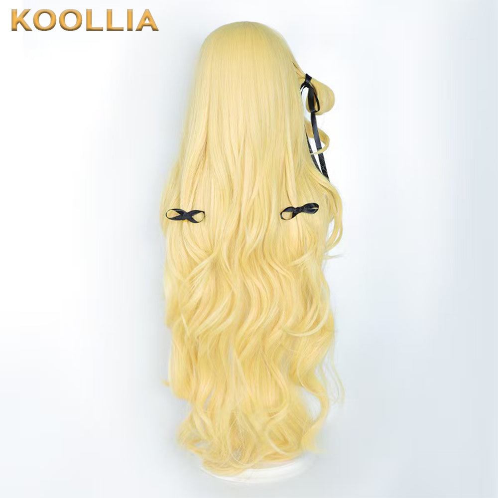 Wuthering Waves Phobe Long Yellow Hair Basic Wig