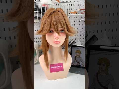 The Legend of Zelda Link Short Brown/Yellow Hair Basic Wig