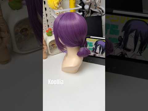 Chainsaw Man Reze Short Purple Hair Basic Wig