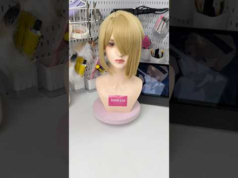 Zenless Zone Zero Evelyn Chevalier Short Dark/Light Blonde Hair Basic Wig