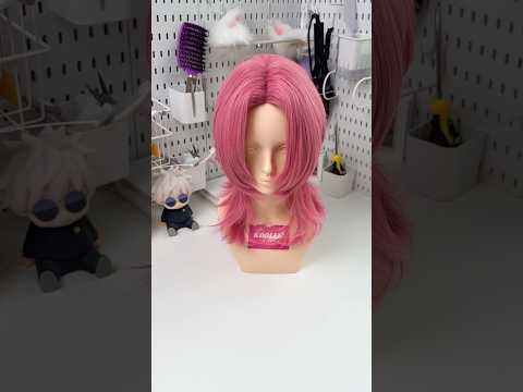 KPop Demon Hunters The Saja Boys Romance Short Pink Hair Basic Wig