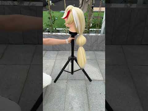 Hazbin Hotel Charlie Morningstar Long Yellow Hair Styled Basic Wig