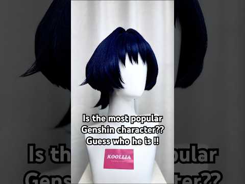Genshin Impact Scaramouche/Wanderer Kurze Mix Haar Basic Perücke