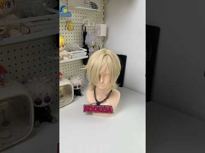 IdentityⅤDark Pact Andrew Kreiss Short Blonde Hair Basic Wig