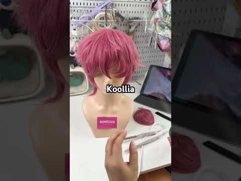 JoJo's Bizarre Adventure Trish Una Short Pink  Hair Basic Wig