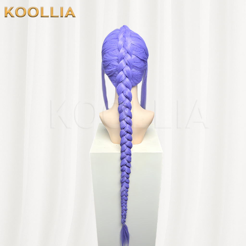KPop Demon Hunters Rumi Long Purple Hair Basic Wig