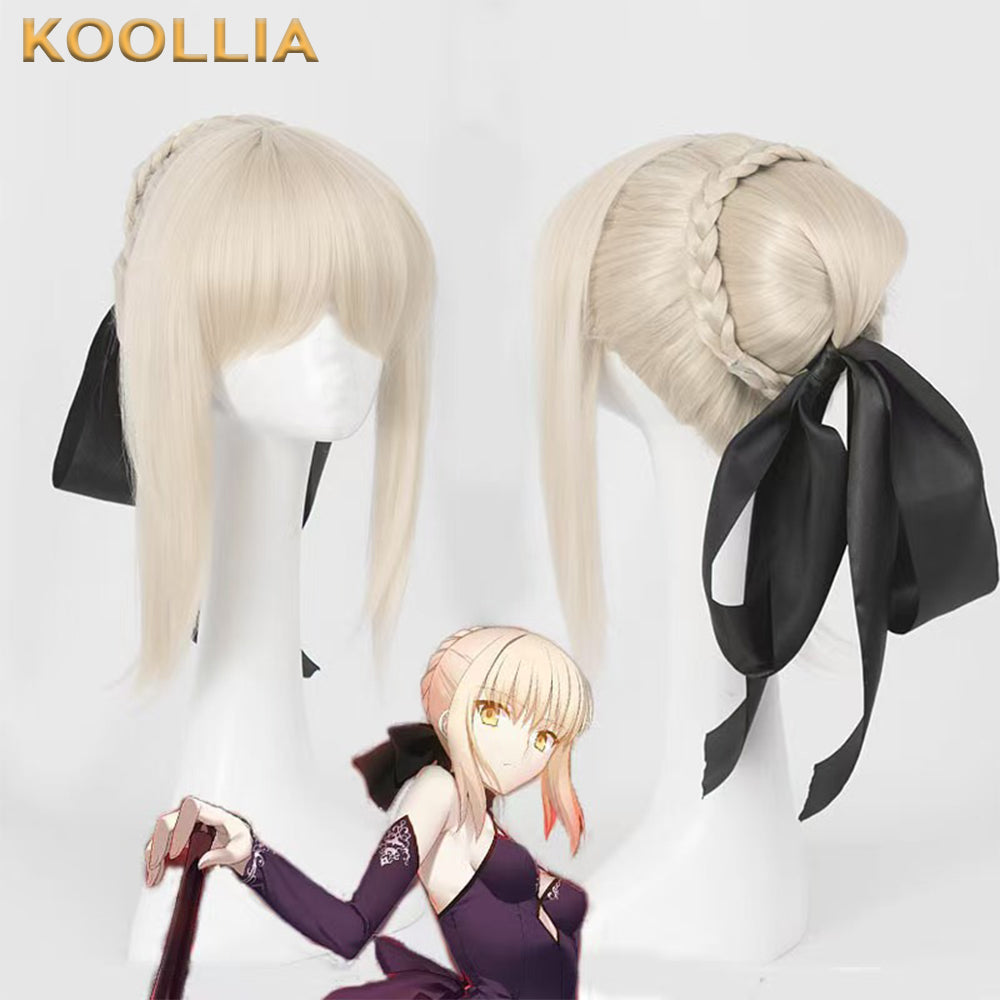 Fate/stay night Altria/Saber Short Hair Basic Wig