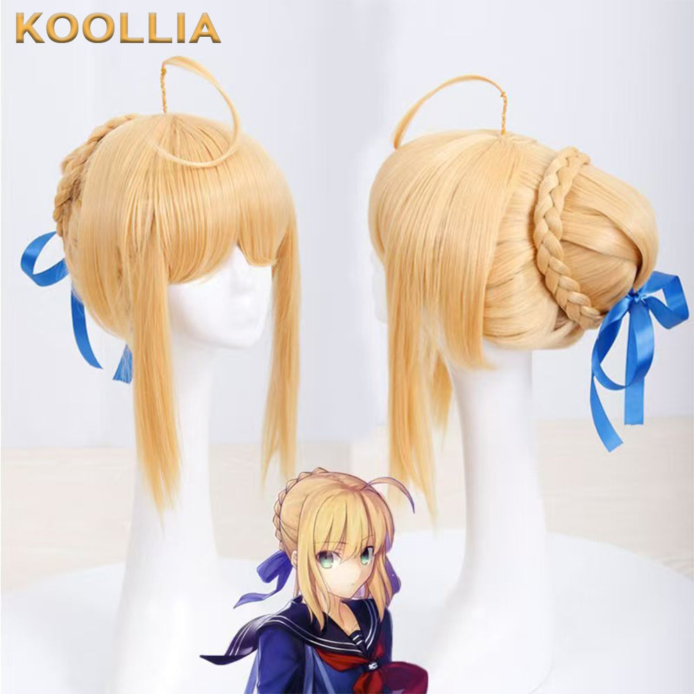 Fate/stay night Altria/Saber Short Hair Basic Wig
