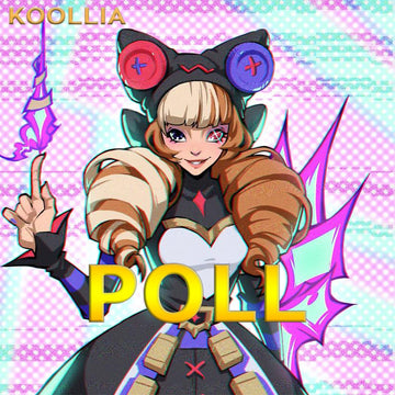 【KOOLLIA POLL】$20 Deposit =10% OFF Coupon League of Legends Soul Fighter Gwen Anti-gravity Commission Wig - KOOLLIA