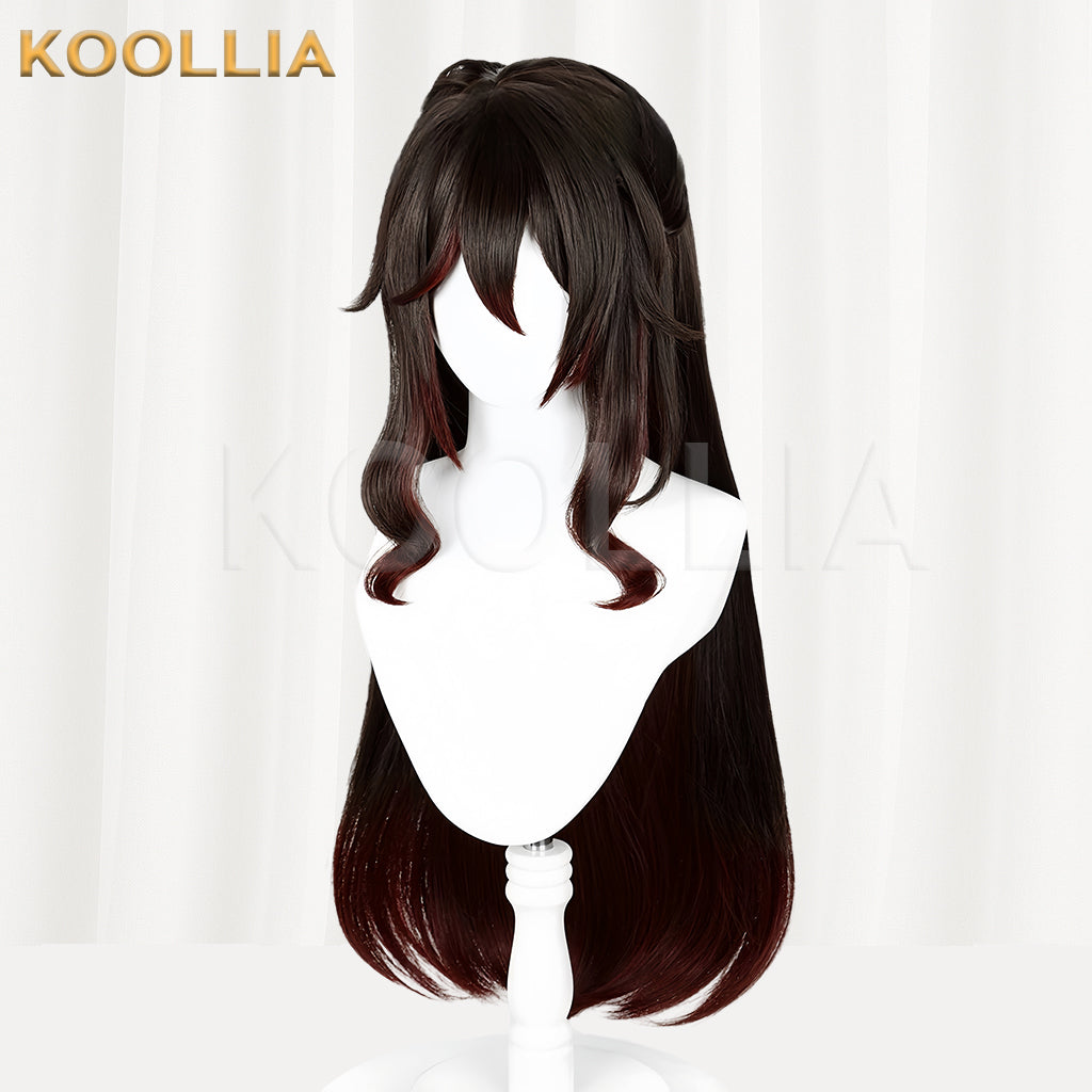 Honkai: Star Rail Tingyun Long Brown Hair Basic Wig