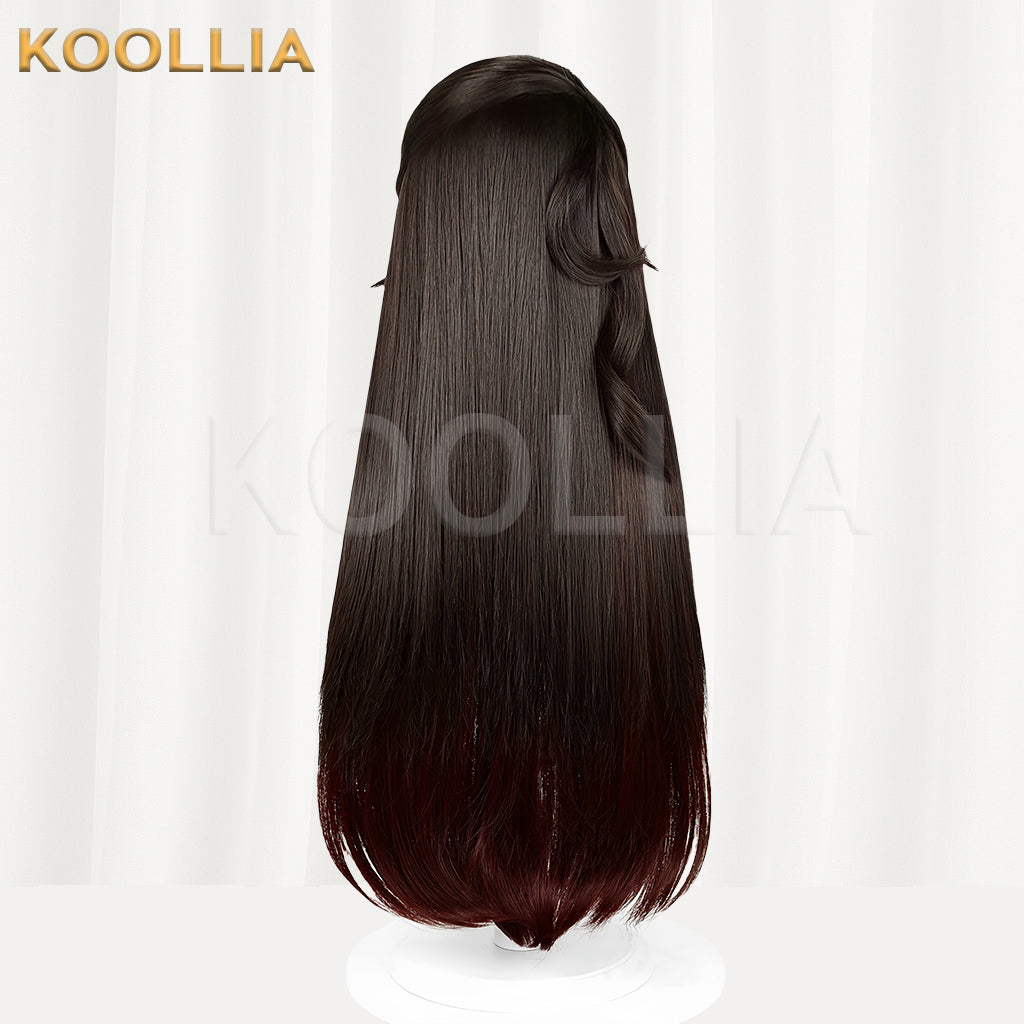 Honkai: Star Rail Tingyun Long Brown Hair Basic Wig
