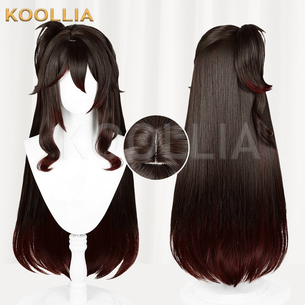 Honkai: Star Rail Tingyun Long Brown Hair Basic Wig