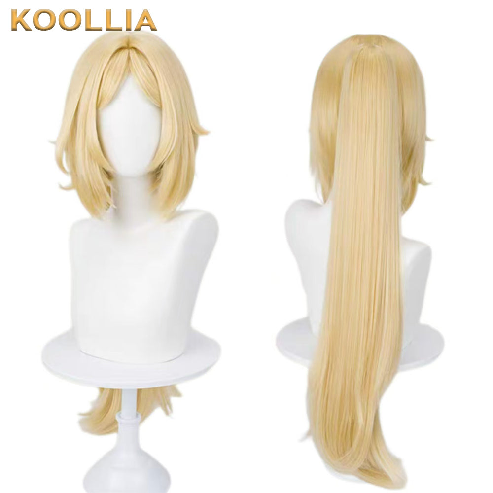 Zenless Zone Zero Trigger Long Yellow Hair Basic Wig
