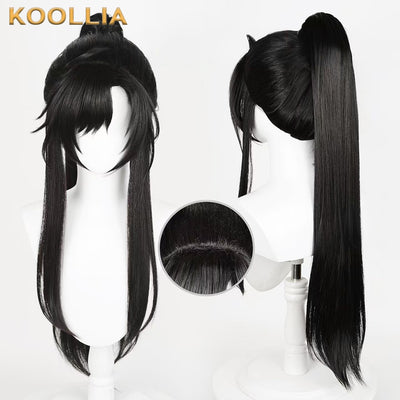 Grandmaster of Demonic Cultivation Wei Wuxian Long Black Hair Basic Wig