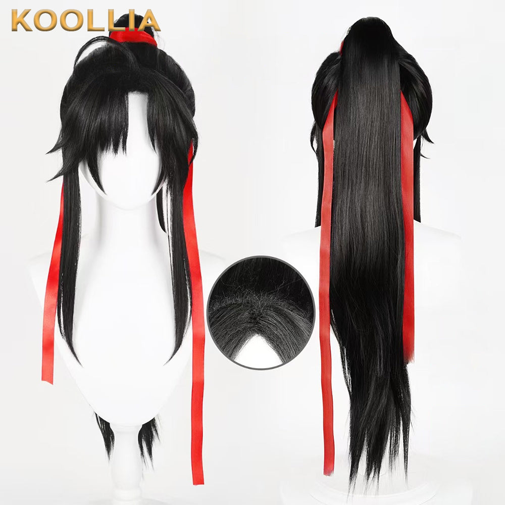 Grandmaster of Demonic Cultivation Wei Wuxian Long Black Hair Basic Wig