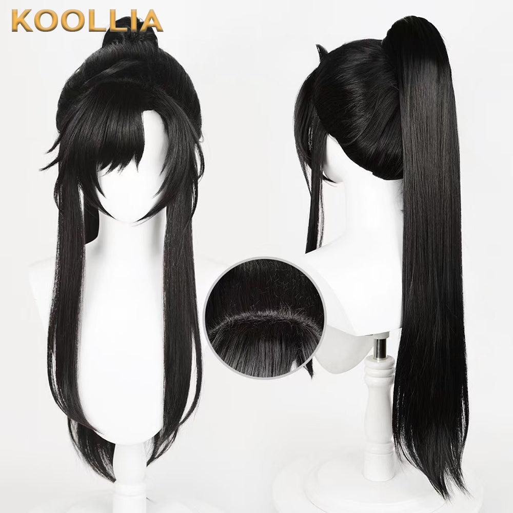 Grandmaster of Demonic Cultivation Wei Wuxian Long Black Hair Basic Wig