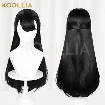 IdentityV Antiquarian Xiao Yao Long BLack Hair Basic Wig - KOOLLIA