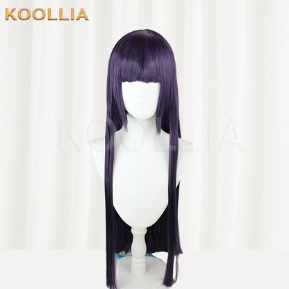 Genshin Impact Yun Jin Long Purple Hair Basic Wig