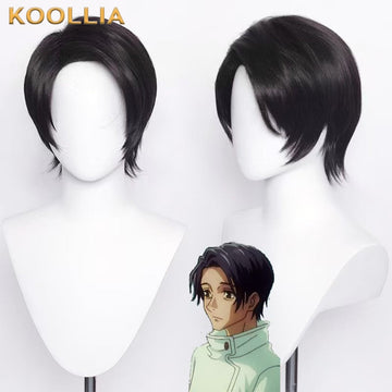 Jujukaitsu Kaisen Yuta Short Black Hair Basic Wig - KOOLLIA