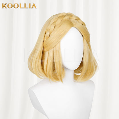 Legend of Zelda Zelda Short/Long Yellow Hair Basic Wig