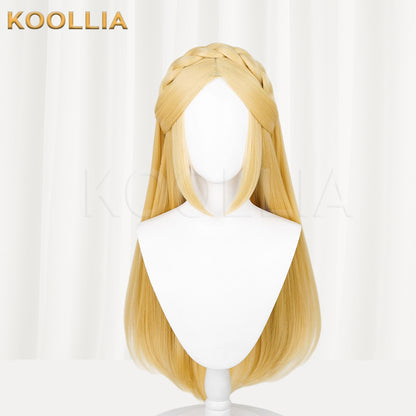 Legend of Zelda Zelda Short/Long Yellow Hair Basic Wig