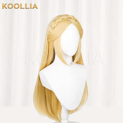 Legend of Zelda Zelda Short/Long Yellow Hair Basic Wig