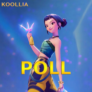 【KOOLLIA POLL】$20 Deposit =10% OFF Coupon KPop Demon Hunters Zoey Natural Wig - KOOLLIA